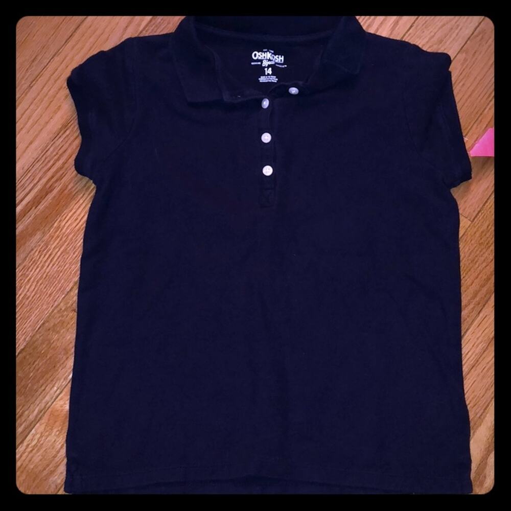 Oshkosh girls size 14 navy top